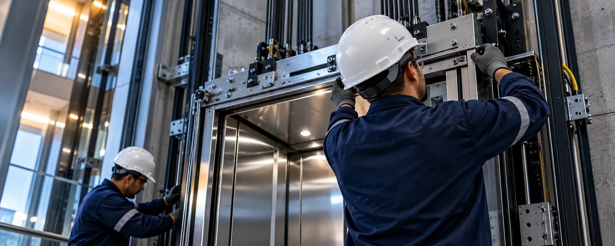 Instalação profissional de elevador